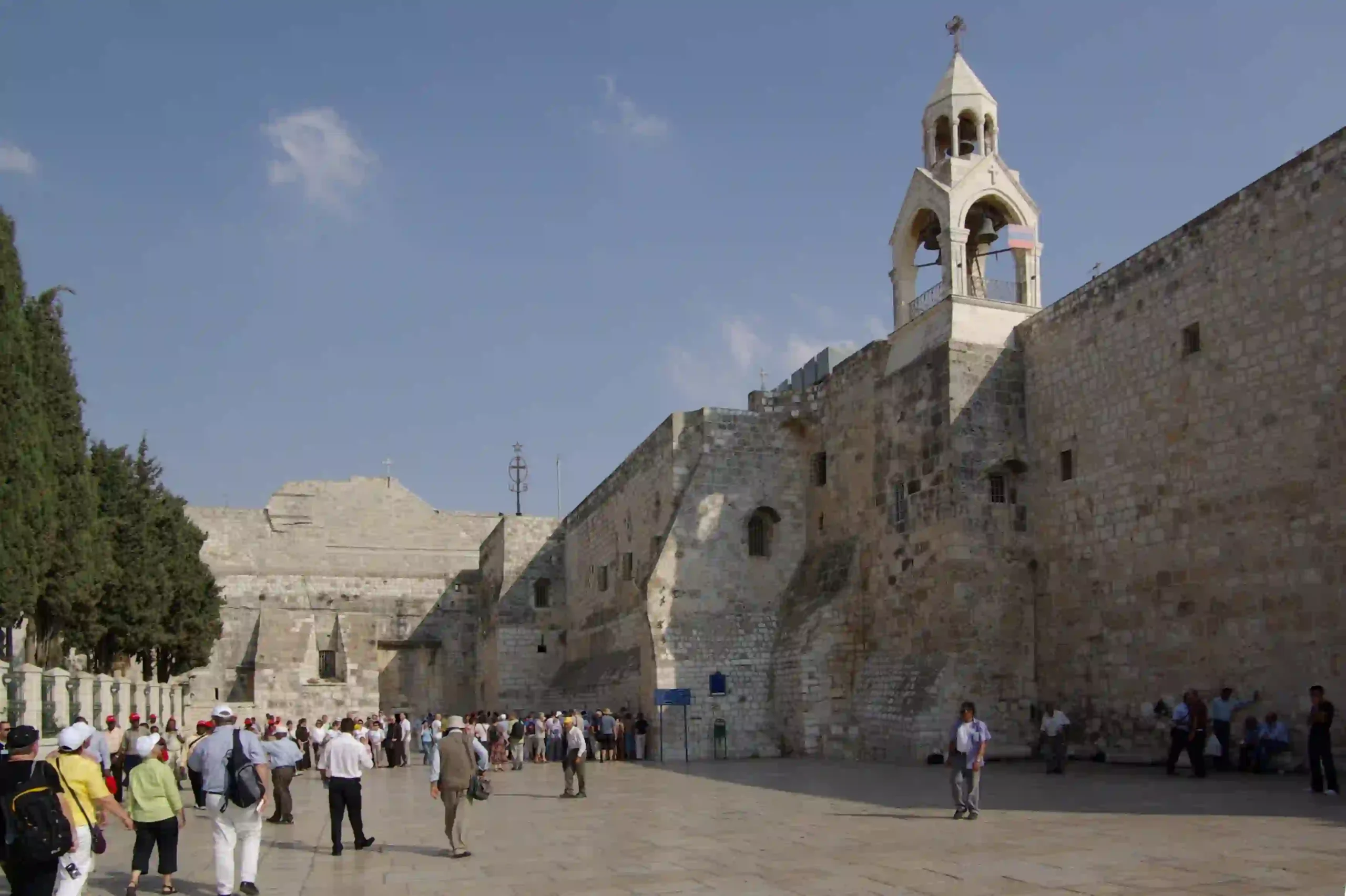 Travel guide to Palestine featuring the Church of the Nativity in Bethlehem