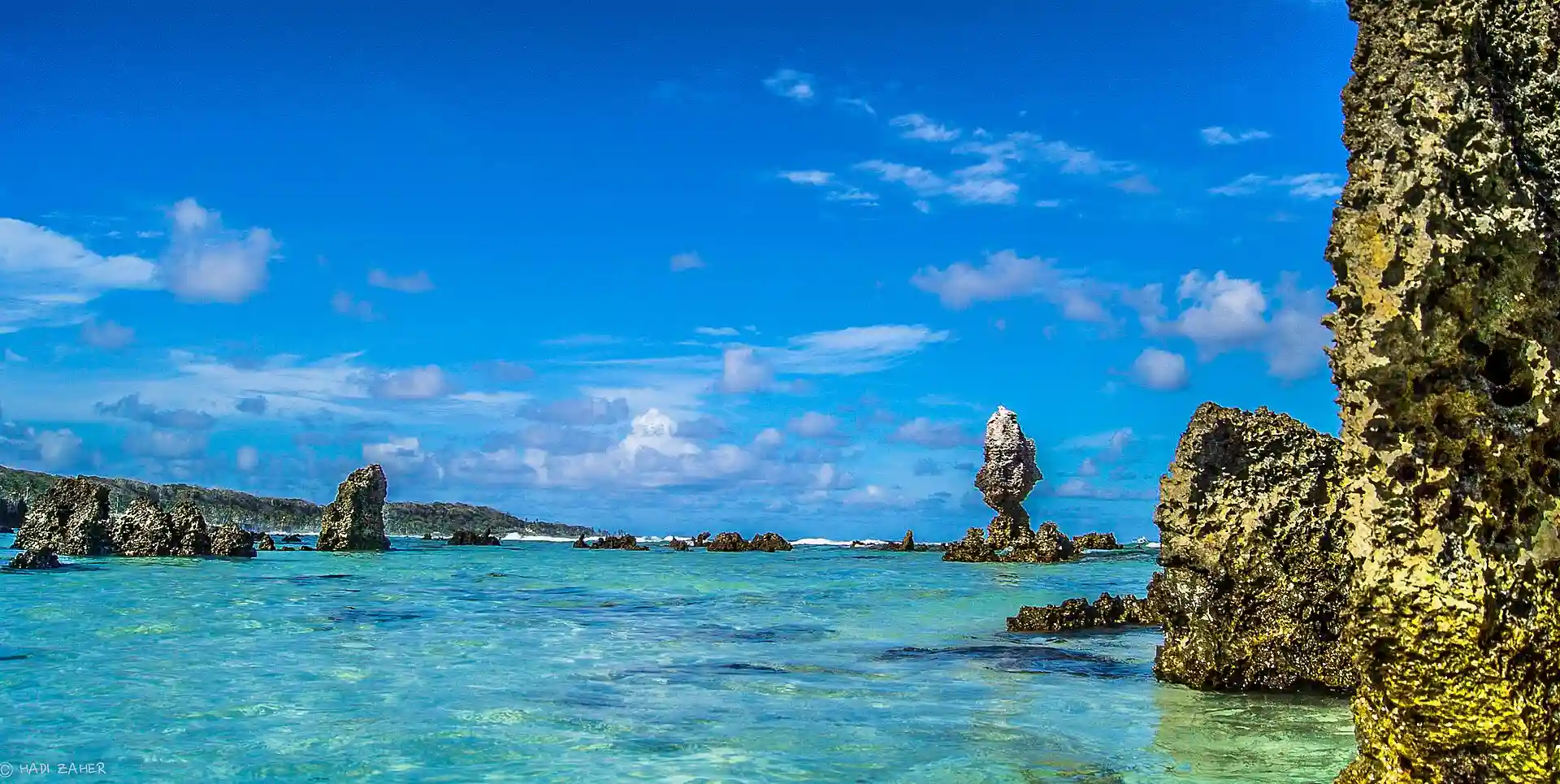 Travel guide to Nauru featuring Anibare Bay and turquoise waters