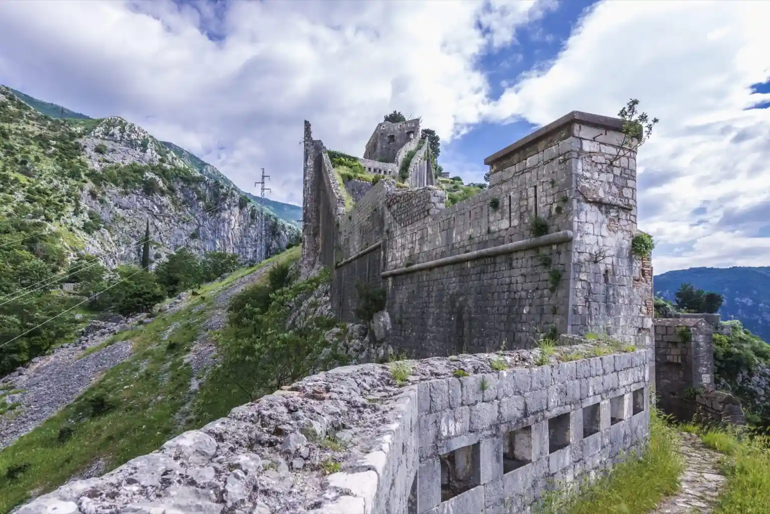 Travel guide to Montenegro featuring the panoramic view of the Bay of Kotor