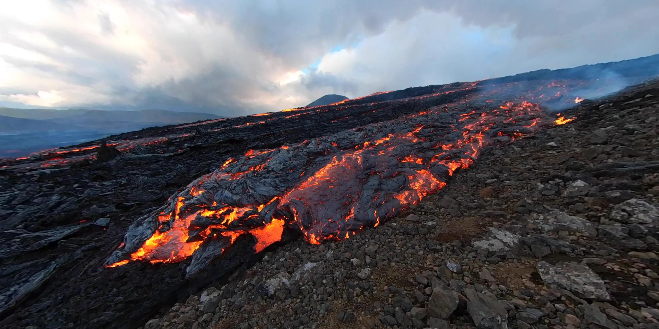 Fagradalsfjall Iceland Active Volcanic Fissure