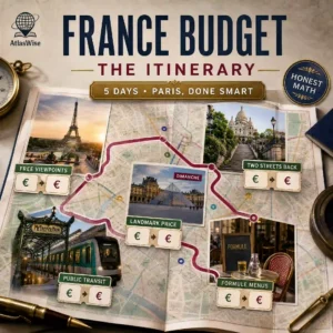 cheap Paris itinerary