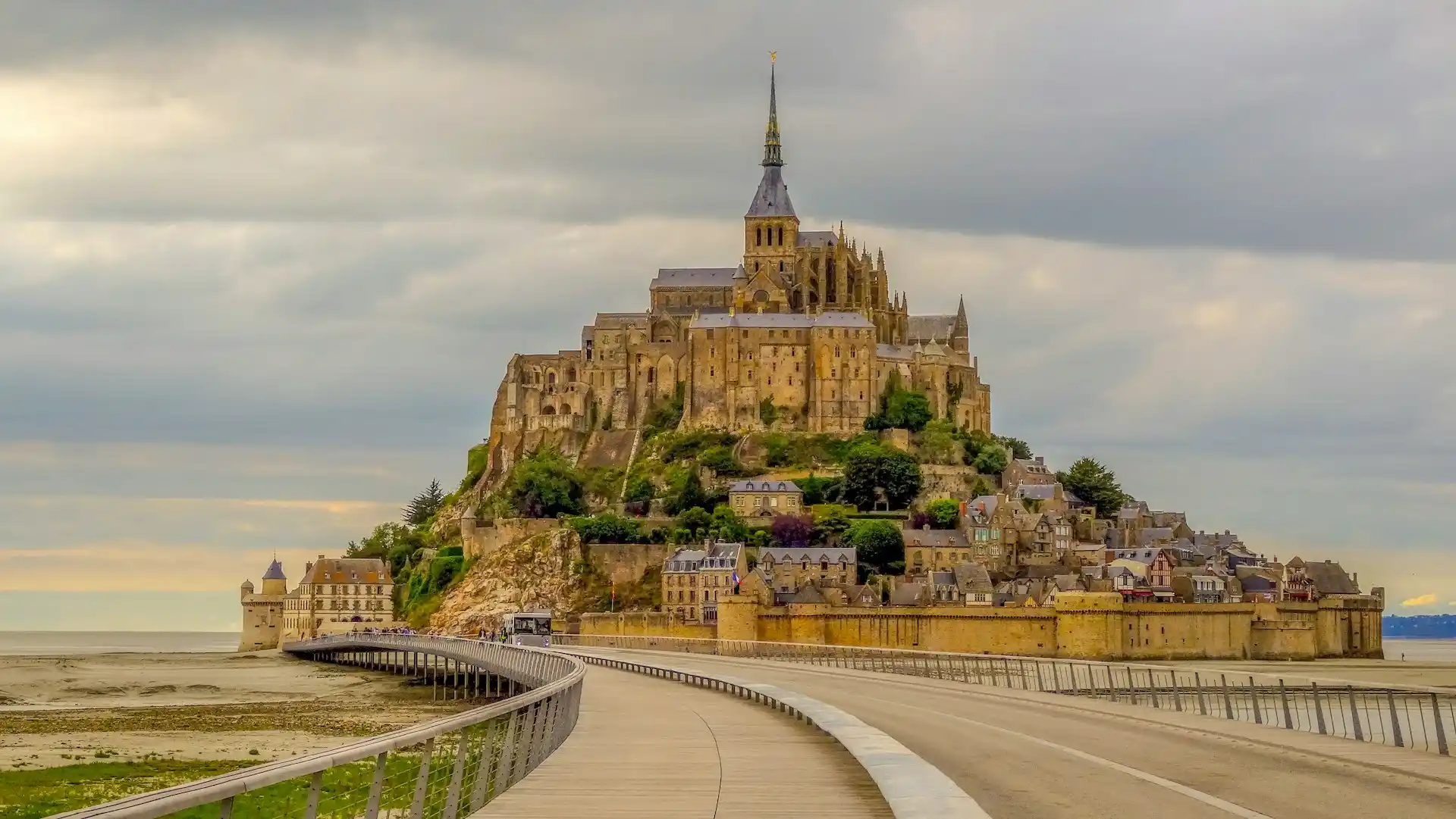 Mont Saint Michel Normandy France Abbey