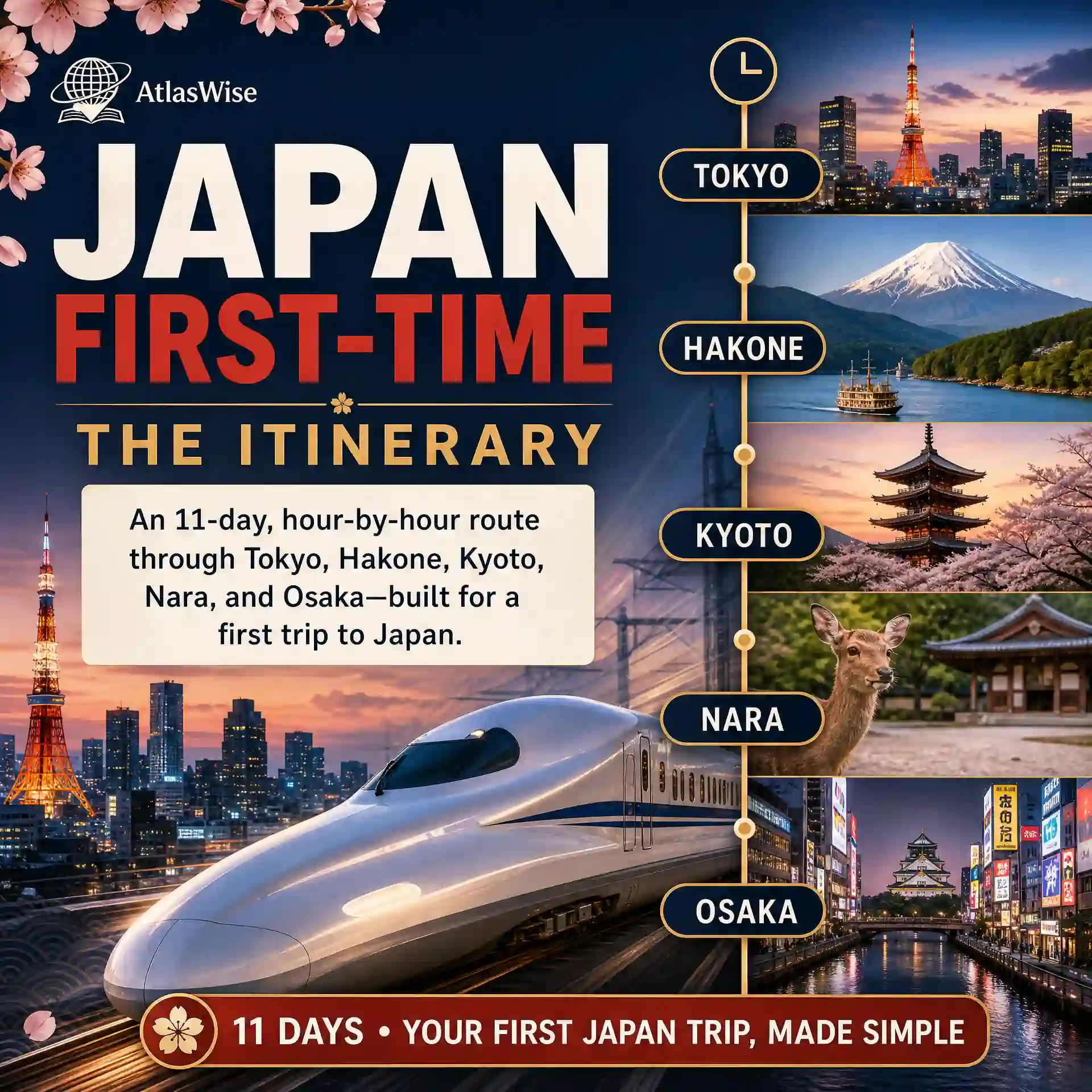 11 day Japan itinerary
