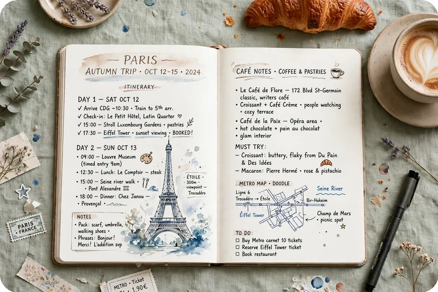 7 day France itinerary guide