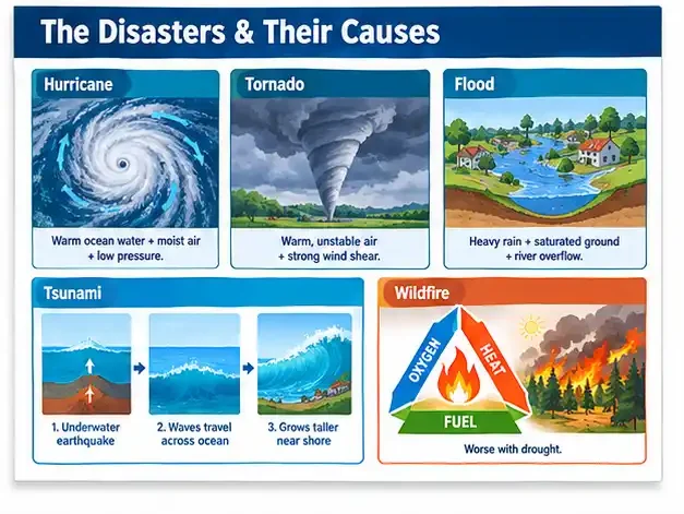 natural disasters and earths processes teaching pack resources