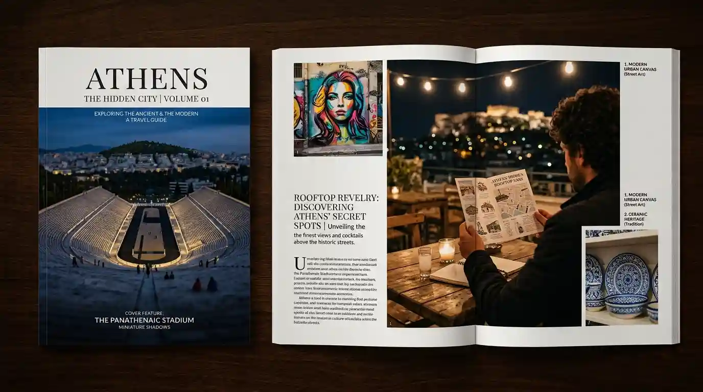 Athens travel guide digital PDF