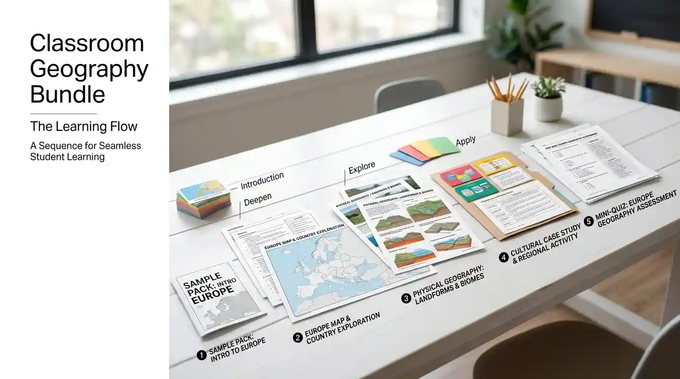 classroom geography bundle resources