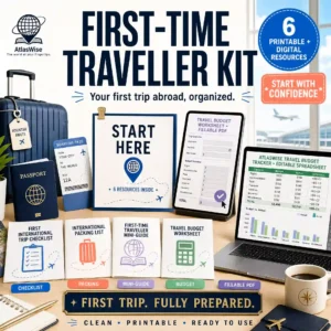 first-time traveller kit