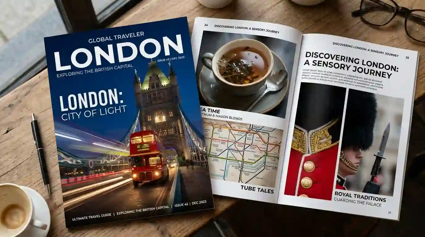 London travel guide digital PDF