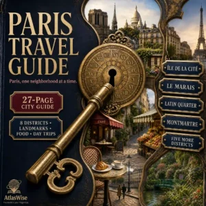 Paris travel guide digital PDF