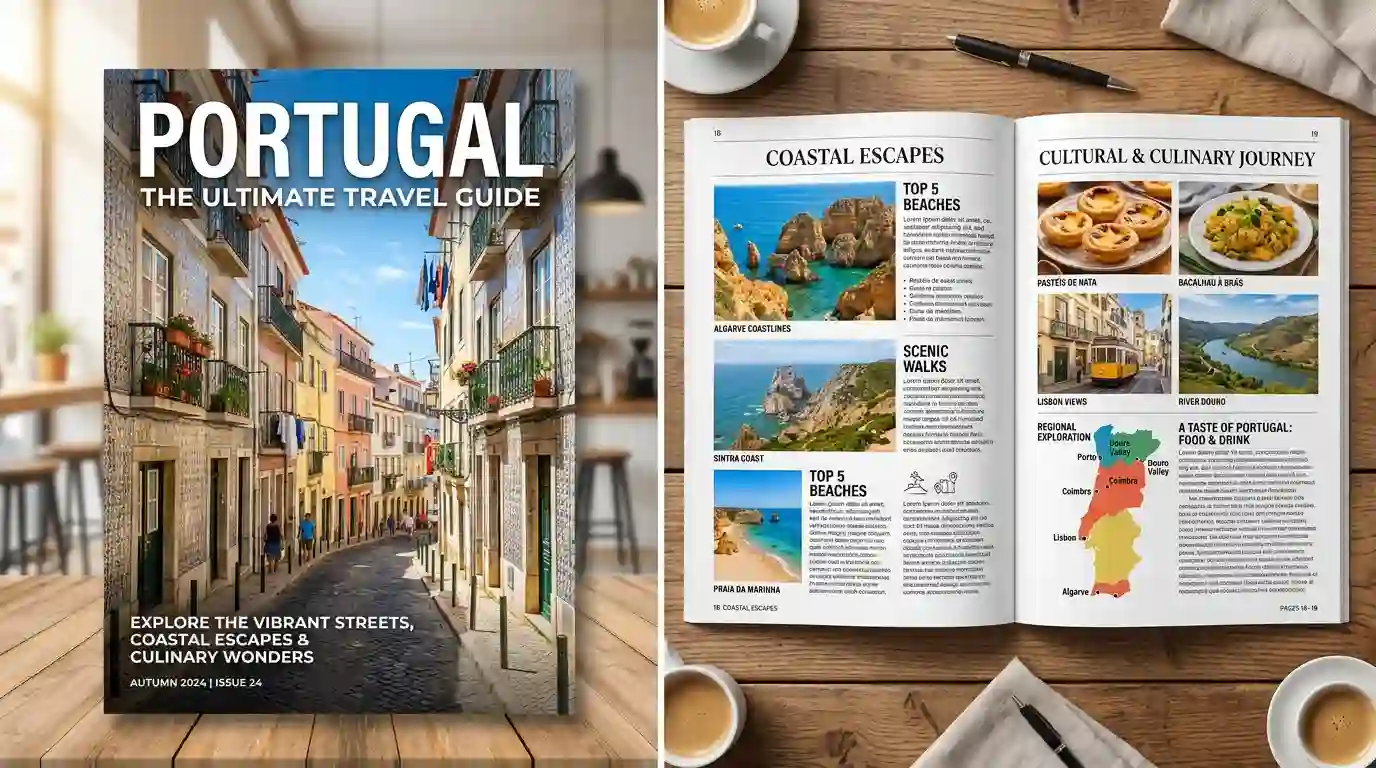 Portugal travel guide digital PDF
