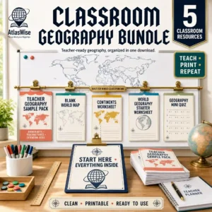 classroom geography bundle