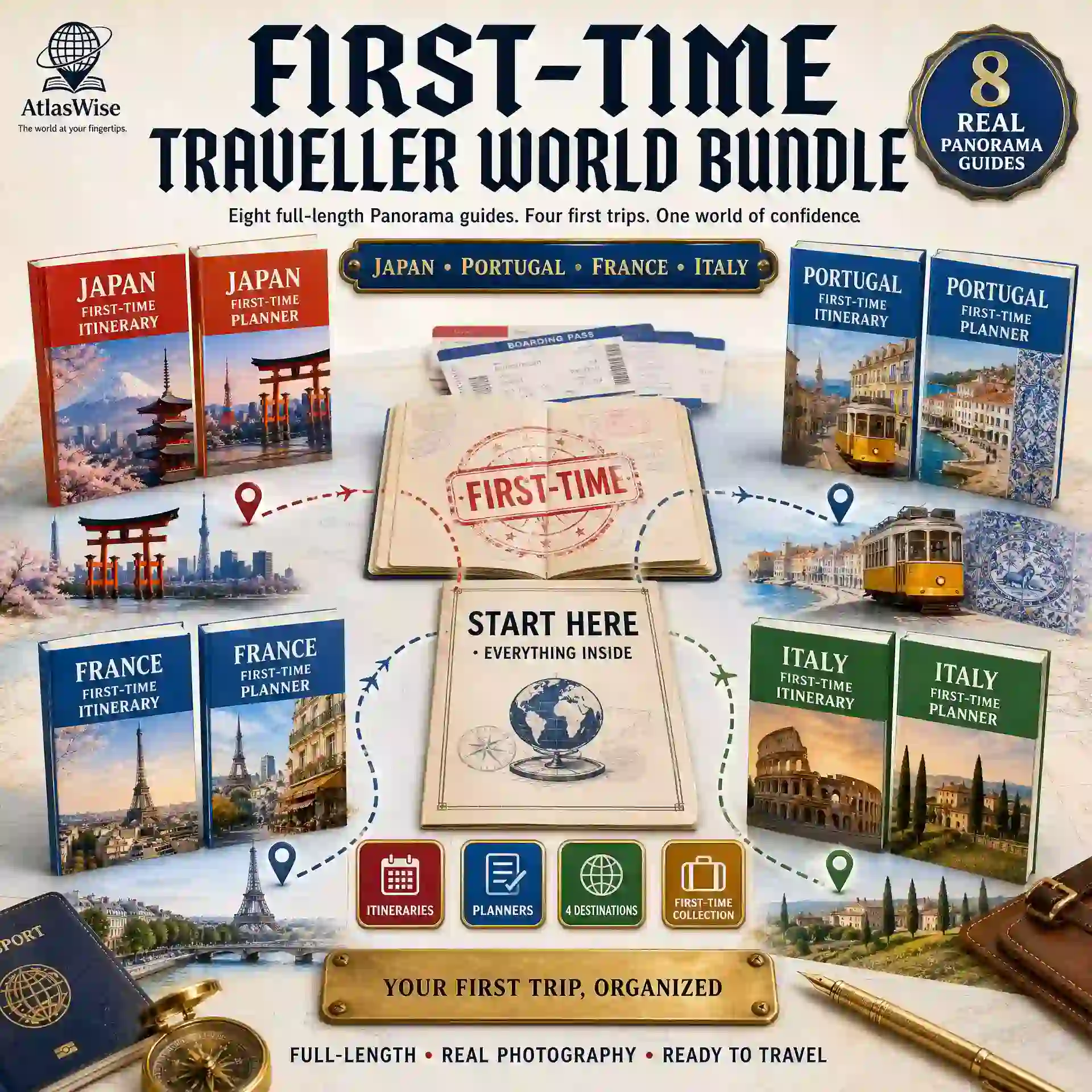 first-time traveller world bundle