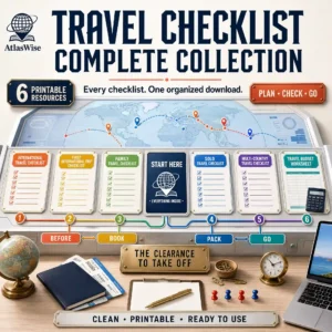 travel checklist complete collection