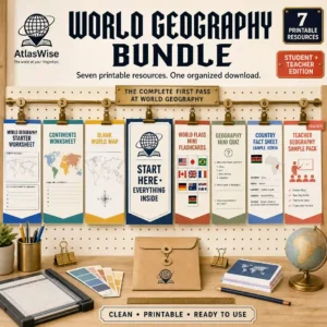 world geography bundle